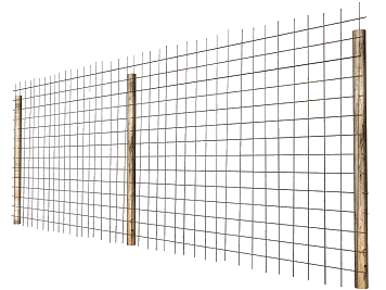 Vallado provisional de solar con malla electrosoldada